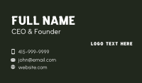 White Generic Business Business Card Preview