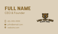 Growling Bear Gaming Business Card Image Preview