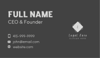 Handwritten Store Letter Business Card Image Preview