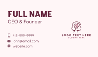 Psychology Mental Wellness Business Card Image Preview