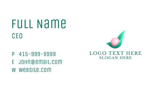 Dermatologist Clinic Pearl  Business Card Design Image Preview