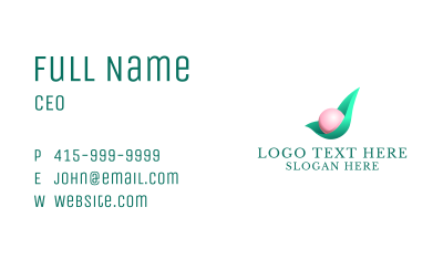 Dermatologist Clinic Pearl  Business Card Image Preview