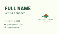 North Carolina Lily Plant Business Card Design