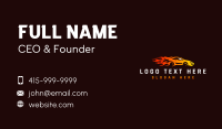 Fast Car Racing Business Card Preview