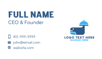 Blue Whale Catering Business Card Image Preview