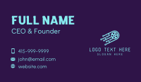 Digital Comet Film Business Card Image Preview