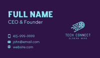 Digital Comet Film Business Card Image Preview