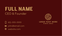Elegant Hotel Geometric Business Card Image Preview