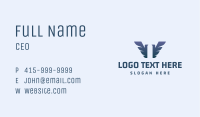 Wing Bird Letter T Business Card Image Preview