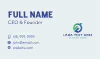 Circular Abstract Company  Business Card Image Preview