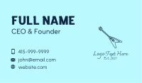 Jazz Electric Guitar  Business Card Image Preview