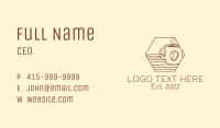 Coffee Mug Breakfast Business Card Image Preview