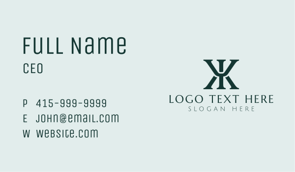 Corporate Company Letter Y Business Card Design Image Preview
