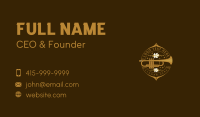 Musical Trumpet Performer Business Card Image Preview