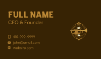 Musical Trumpet Performer Business Card Preview