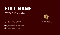 Eagle Wing Letter F Business Card Image Preview