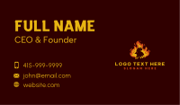 Hot Fire Chicken  Business Card Image Preview