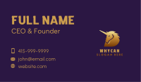 Unicorn Mythical Creature Business Card Image Preview