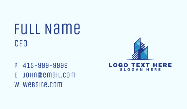 Building Real Estate Property Business Card Design Image Preview