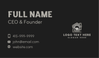Residential Roofing Renovation Business Card Image Preview