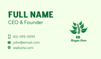Leaf Spinal Cord Business Card Image Preview