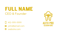 Gold Chef Lighthouse  Business Card Image Preview
