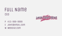 Graphic Mural Graffiti Business Card Image Preview