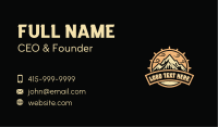 Mountain Hiker Outdoor Business Card Image Preview