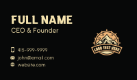 Mountain Hiker Outdoor Business Card Image Preview