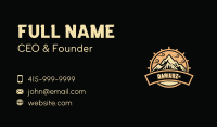 Mountain Hiker Outdoor Business Card Image Preview