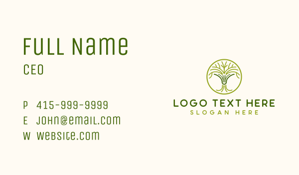 Tree Book School Business Card Design Image Preview