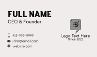 Camera Document Chat Business Card Preview