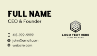 Hexagon Startup Technology Business Card Preview