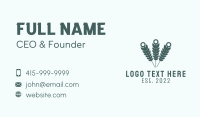 Leaf Acupuncture Wellness  Business Card Image Preview