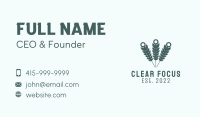 Leaf Acupuncture Wellness  Business Card Image Preview