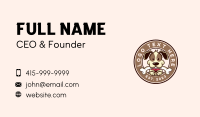 Dog Grooming Veterinary Business Card Design