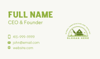 Greenhouse Yard Lawn Mower Business Card Image Preview