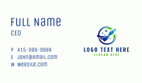Vacuum Cleaning Disinfection Business Card Image Preview