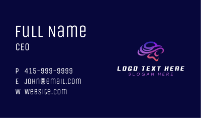 Cyber Brain Software Business Card Image Preview