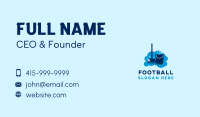 Home Cleaning Bucket Broom Business Card Image Preview