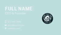 Vaping Smoke Skull Business Card Image Preview