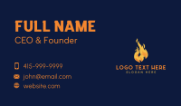 Hot Flame Chicken Business Card Image Preview