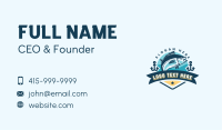 Ocean Fish Seafood Business Card Image Preview