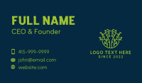 Tree Forest Eco Park  Business Card Design