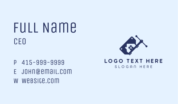 Clamp Builder Contractor Business Card Design Image Preview