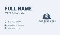 Road Builder Hat Business Card Image Preview