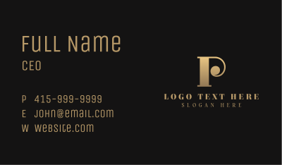 Luxury Fashion Boutique  Business Card Image Preview