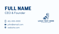 Kennel Canine Leash Business Card Preview
