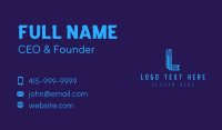 Tech Letter L  Business Card Image Preview