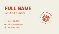Flame Pizza Diner Business Card Image Preview